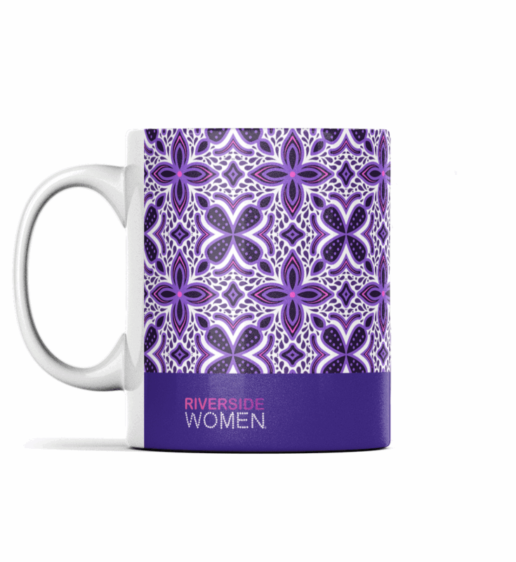 Riverside Women Light Pattern Joy of the Lord Mug