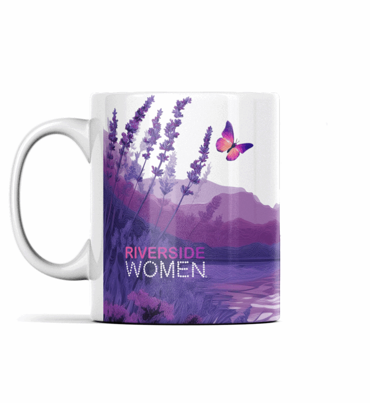 Riverside Women Joy of the Lord Butterfly Mug