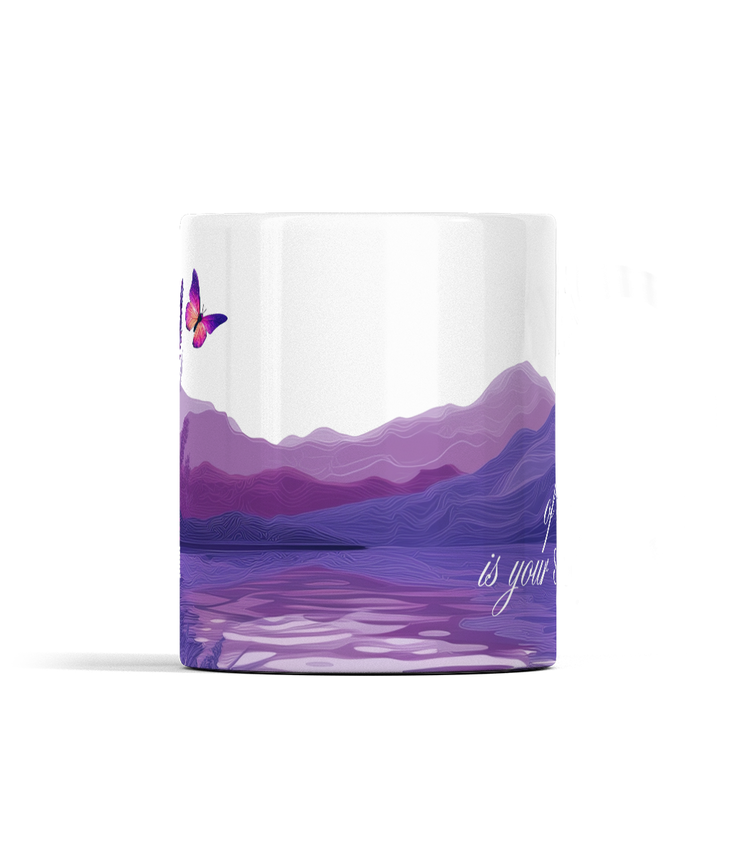 Riverside Women Joy of the Lord Butterfly Mug