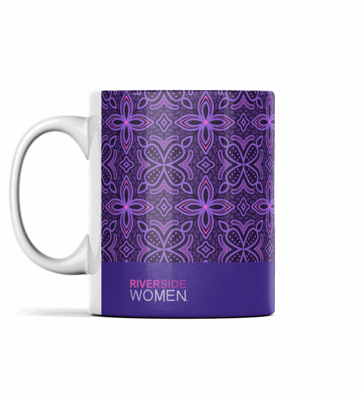 Riverside Women Pattern Joy of the Lord Mug
