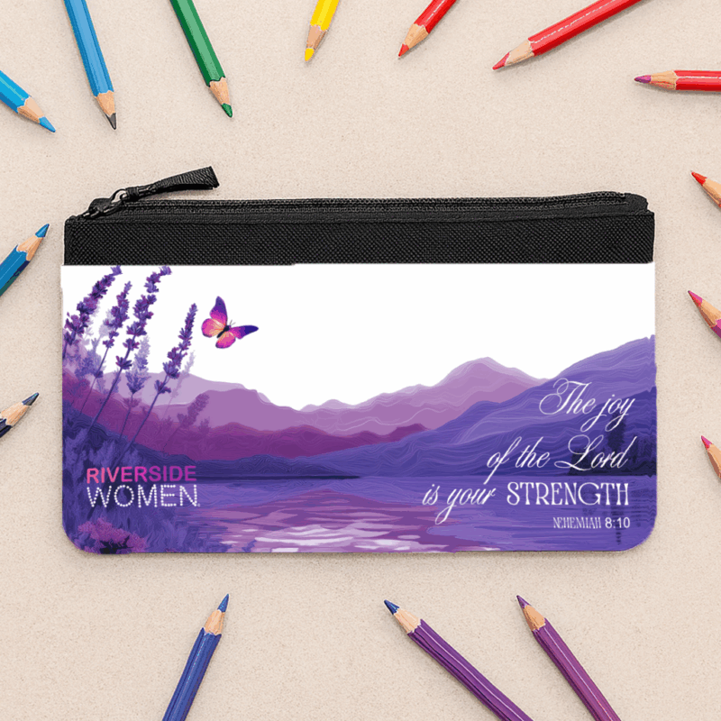 Riverside Women Joy of the Lord Butterfly Pencil case