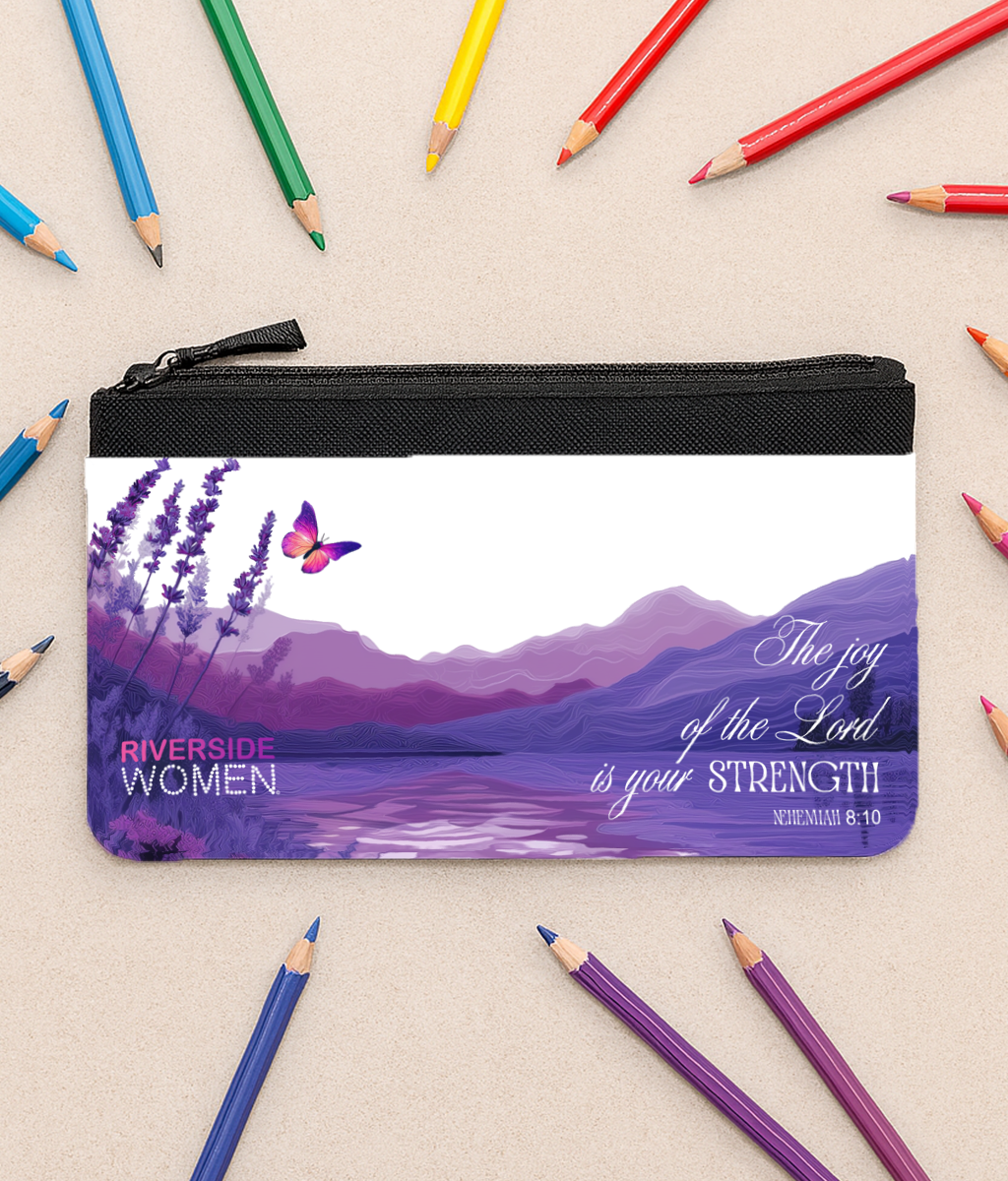 Riverside Women Joy of the Lord Butterfly Pencil case